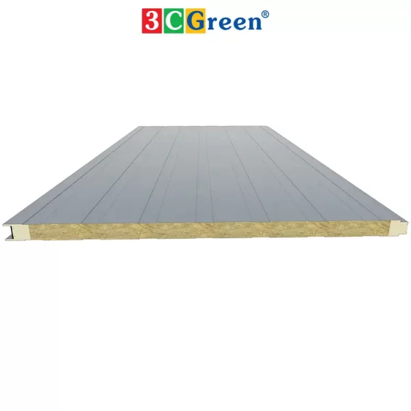 Tấm Panel Bông Khoáng dày 50mm, tỷ trọng 80kg/ m³