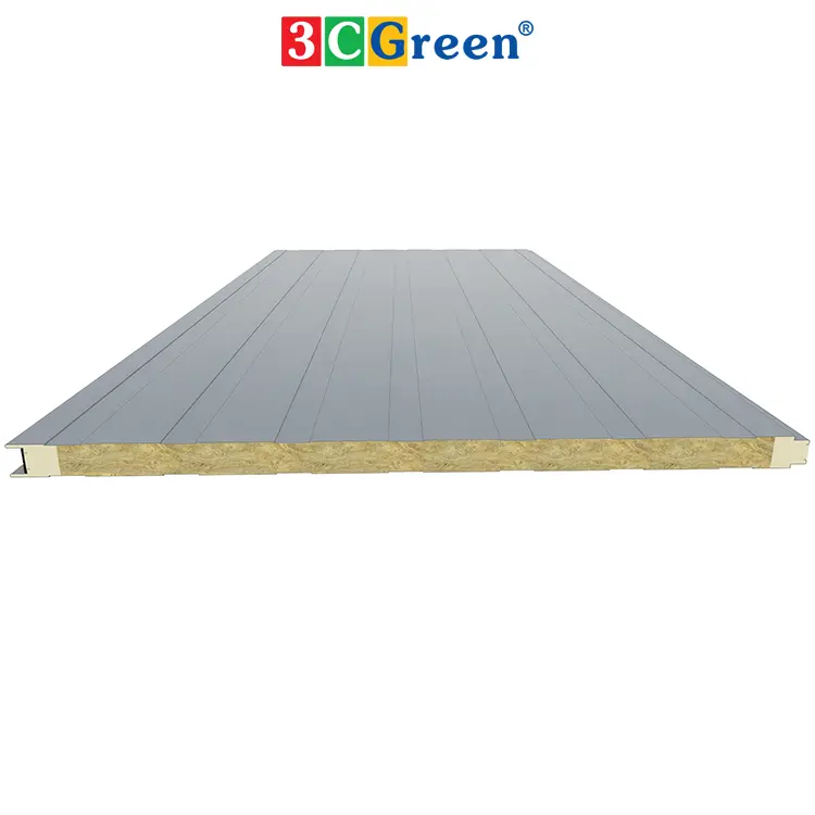 Tấm Panel Bông Khoáng dày 50mm, tỷ trọng 80kg/ m³