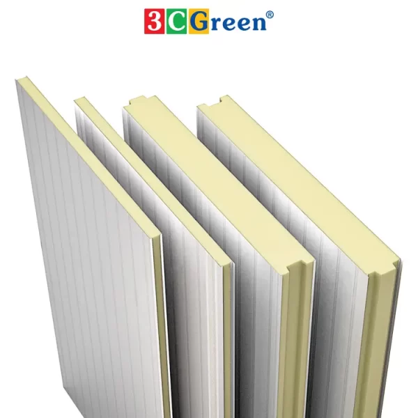 Tấm Panel Pu dày 50mm, cách âm cách nhiệt