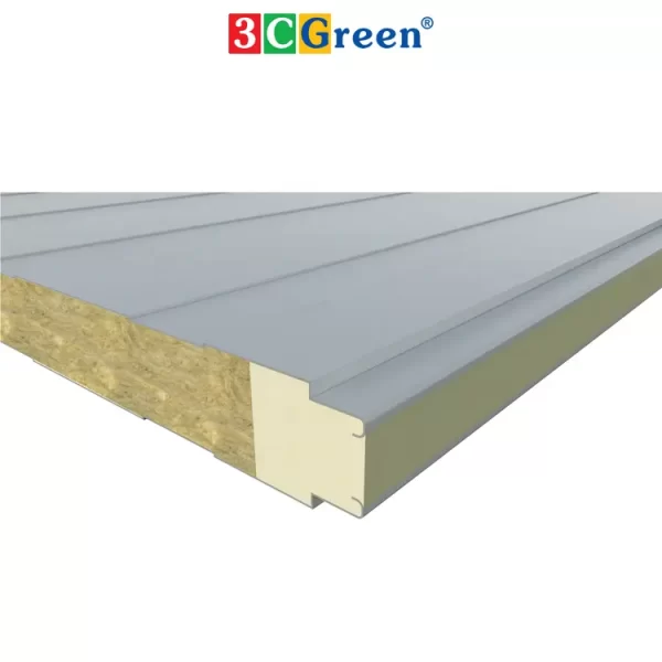 Tấm Panel Bông Khoáng dày 50mm, tỷ trọng 80kg/ m³ - Hình ảnh 2