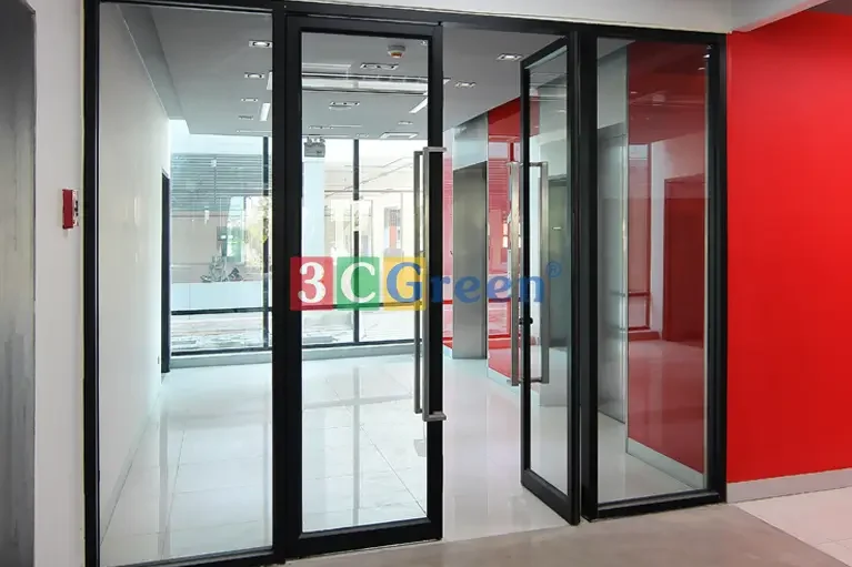 bảng giá cửa kính chống cháy