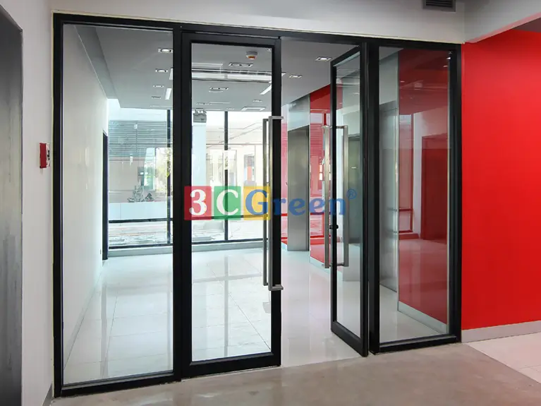 bảng giá cửa kính chống cháy