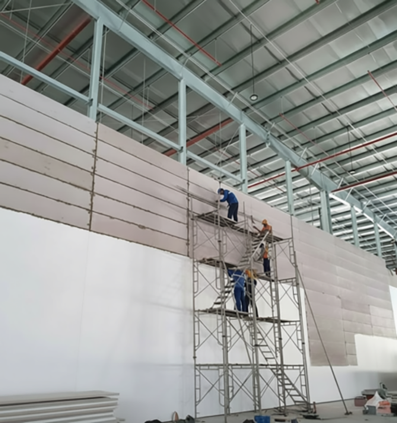 Vách chống cháy lan nhà xưởng