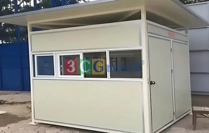 Cabin bảo vệ Panel PU cách nhiệt, cách âm - Giải pháp thi công siêu tốc từ 3CGreen