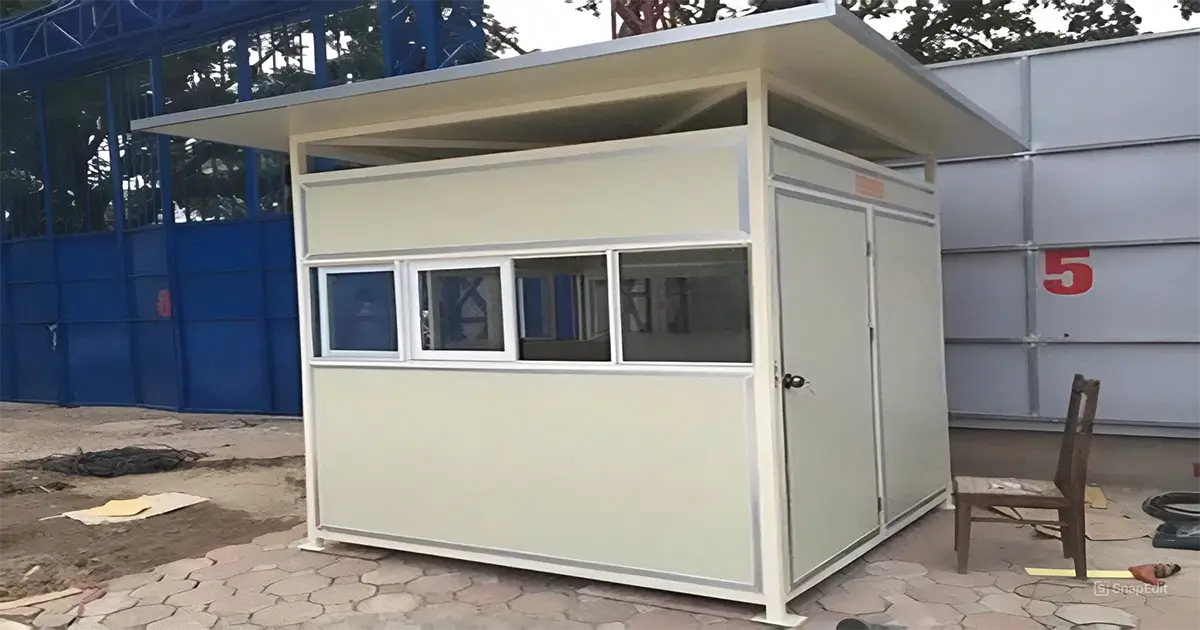 Cabin bảo vệ Panel PU cách nhiệt, cách âm - Giải pháp thi công siêu tốc từ 3CGreen