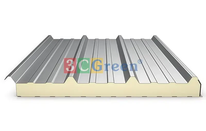 Báo giá tấm panel PU cách nhiệt và panel Rockwool chống cháy 3CGreen giá tốt nhất