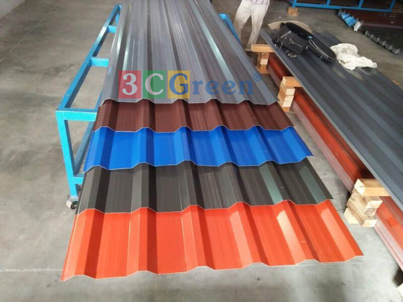 Cấu tạo tôn lợp cán sóng 6 sóng