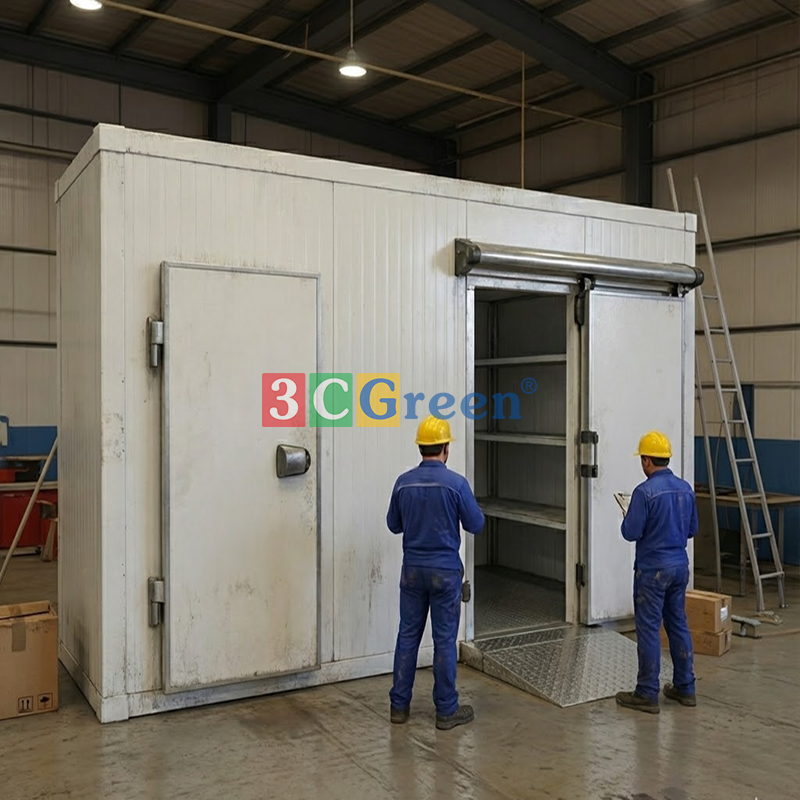 Thi công kho lạnh chuẩn kỹ thuật giúp tiết kiệm điện năng