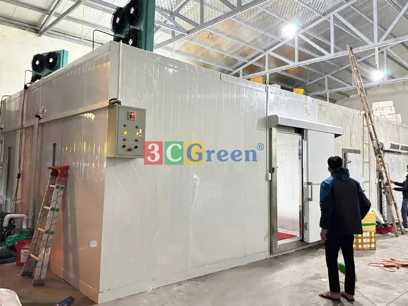 thi công kho lạnh panel PU