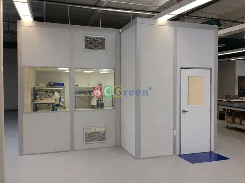 Ứng dụng cột góc PU trong phòng sạch