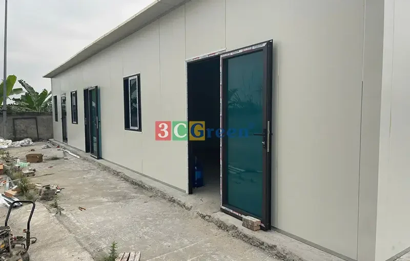 Thi công văn phòng lắp ghép panel hiện đại, tối ưu chi phí - 3CGreen
