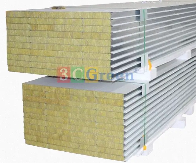 Panel bông khoáng dùng làm vách ngăn khoang phân cháy