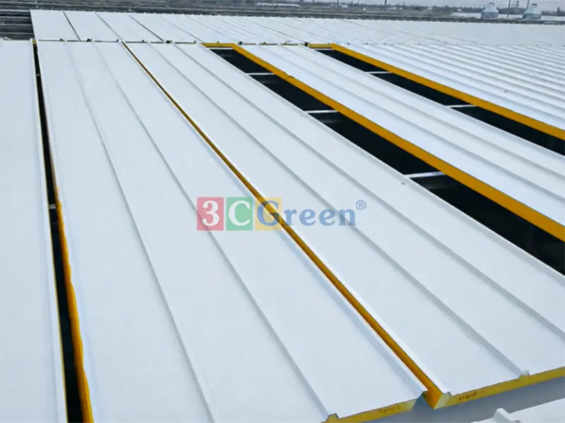 Panel PU mái – Giải pháp cách nhiệt, nhẹ, thi công nhanh